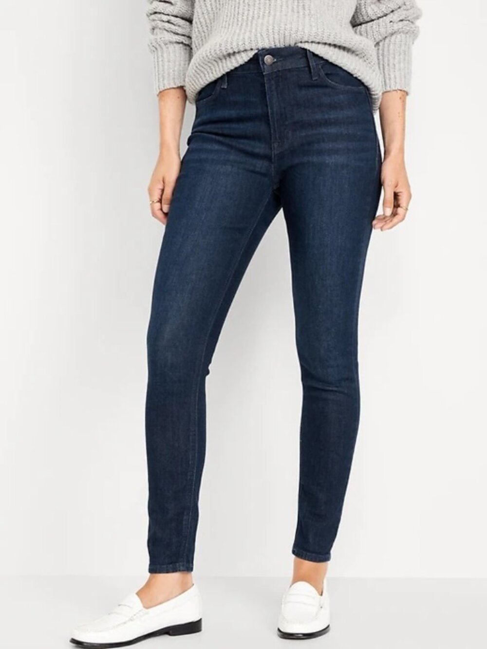 Old Navy High-Waisted Wow Super-Skinny Jeans - Never Worn